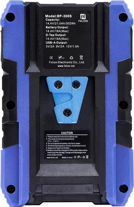 Image du produit Fxlion Cool Black 302 Wh, V-Mount (Batterie de l'appareil photo)