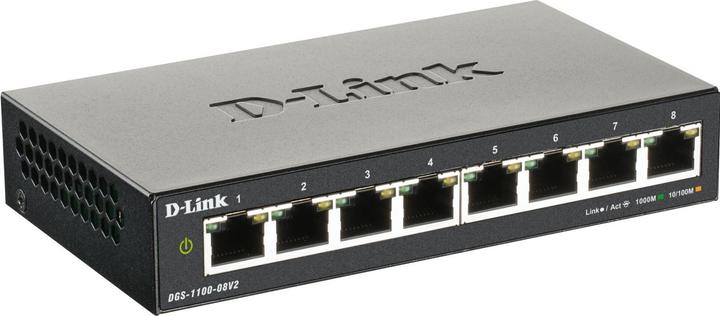 Produktbild D-Link DGS-1100-08V2/E (8 Ports)