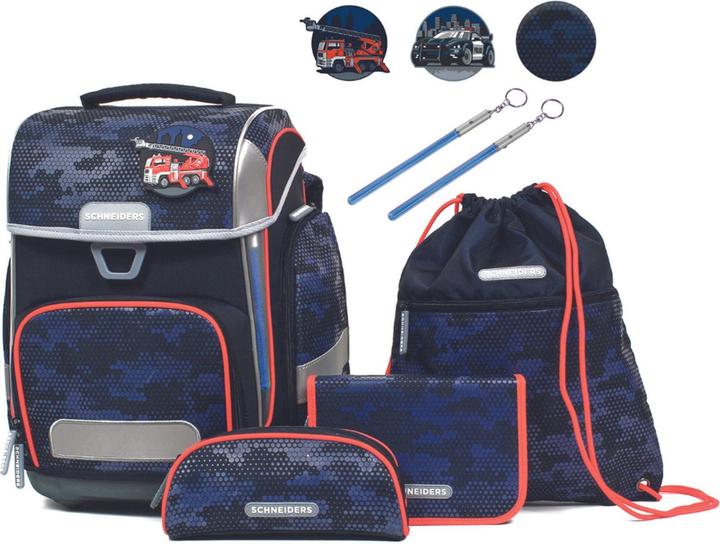 Produktbild Schneiders Schultaschenset Dusk Force navy (22 l)