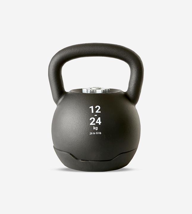 Corength Kugelhantel Kettlebell Crosstraining Krafttraining anpassbar 12– 24 kg (1 x 12 kg)