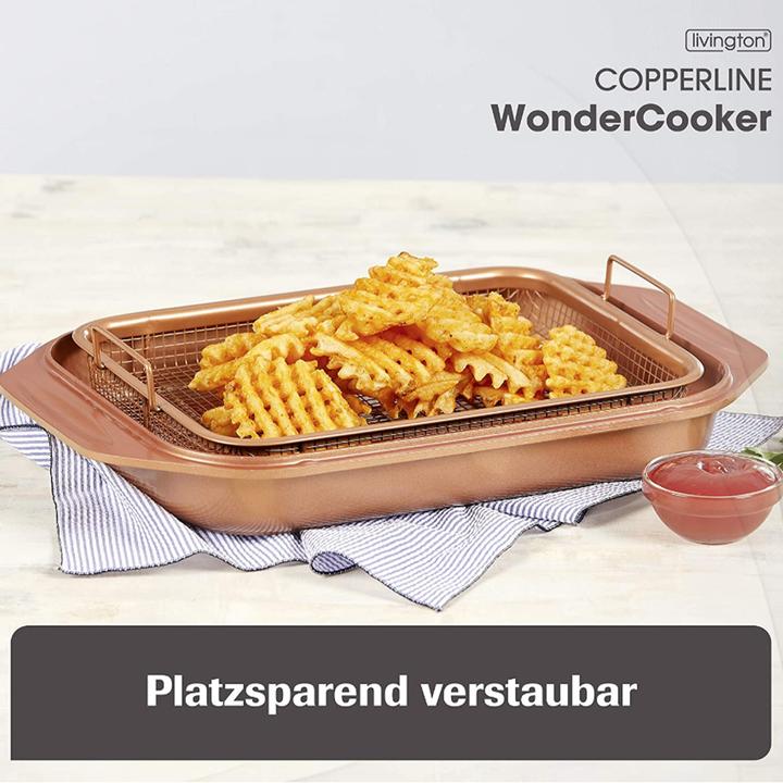 Produktbild Livington Copperline Wonder Cooker (Bräter + Schmortopf, Aluminium)