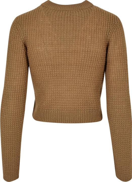 Produktbild Urban Classics Ladies Short Waffle Sweater (L)