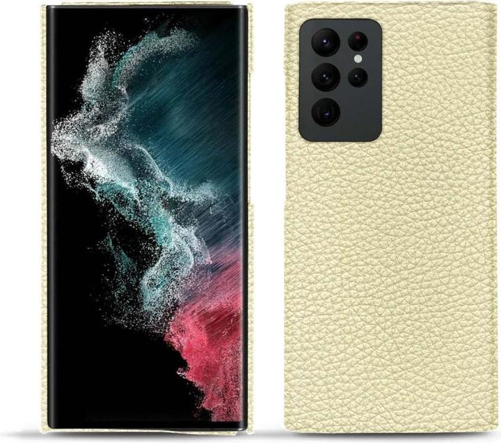 Noreve Lederschutzhülle (Samsung Galaxy S22 Ultra)
