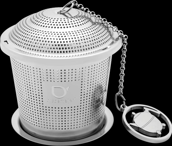 Actual product image Bredemeijer Tea infuser on chain with tray Stainless steel 191006