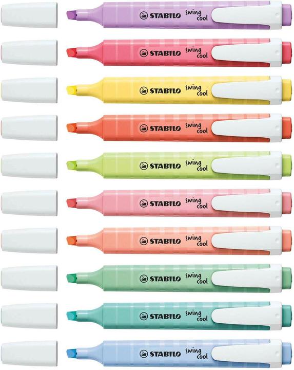 Immagine prodotto STABILO Textmarker Swing Cool (Toni pastello, 4 mm, 8 x)