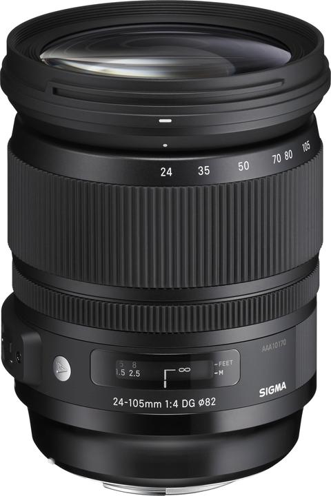 Sigma 24-105mm, f/4 DG HSM ART, Sony A (Sony A, Plein format)