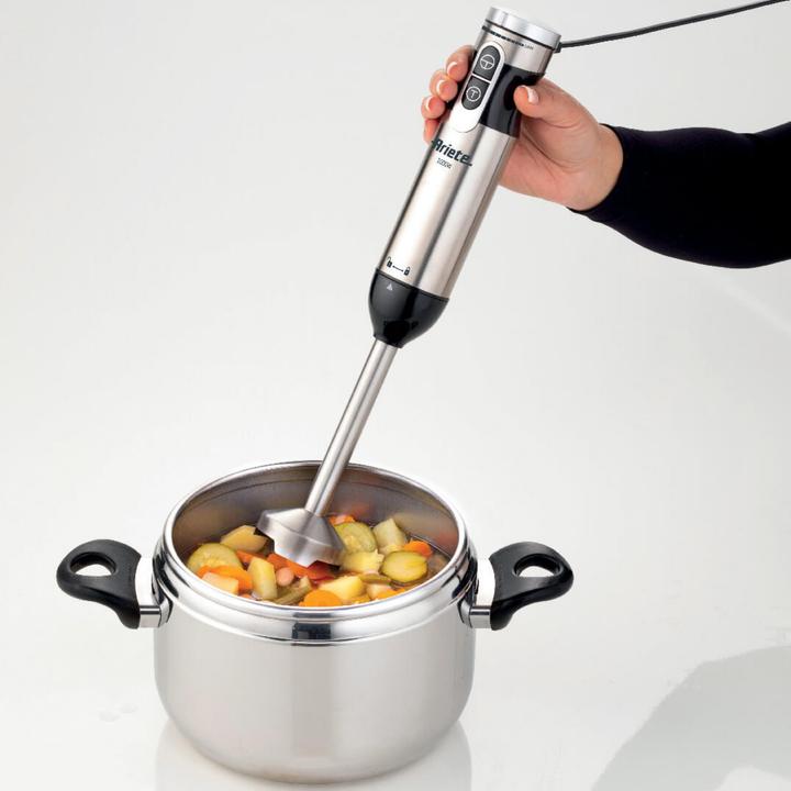 Immagine prodotto Ariete 898 4 Blades Multiprep 7in1, Frullatore a immersione multifunzione, 1000 W, 10 velocità + Turbo, 4 l