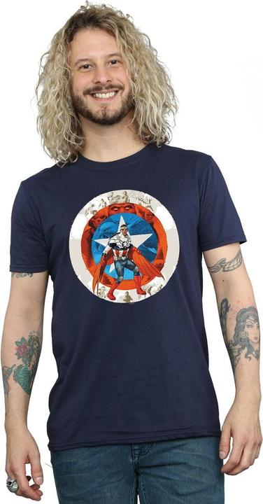 Immagine prodotto Captain America Sam Wilson Shield Maglietta Uomo (S)
