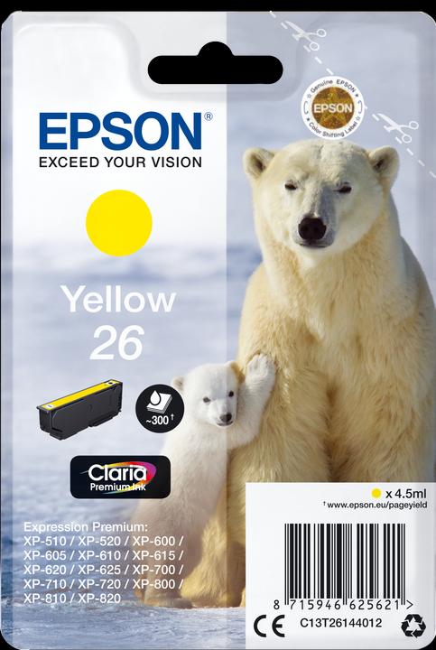 Epson 26 Claria Premium (Y)