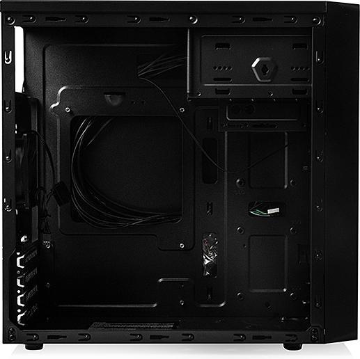 Produktbild Modecom MINI TREND AIR - Mini-Tower - PC - Schwarz - ITX,Mini-ATX - 1x 80 mm - 80,120 mm (Mini-ATX)