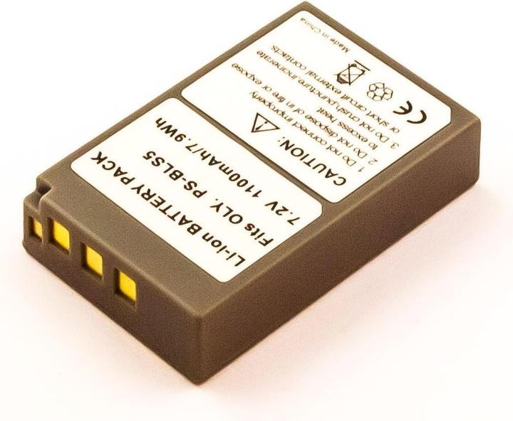 Produktbild AGI 19388 - Olympus - 100 mAh - 7,4 V - Lithium-Ion (Li-Ion) (Kamera Akku)