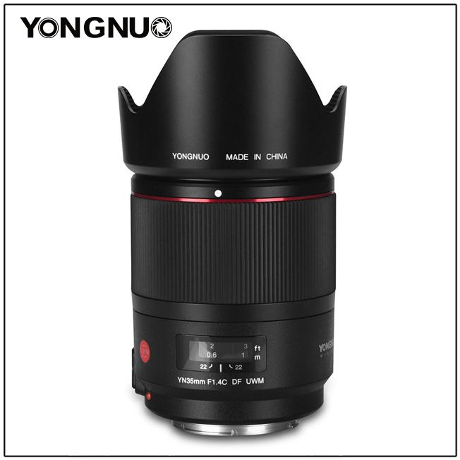 Actual product image Yongnuo 35mm f/1.4 (Canon EF)