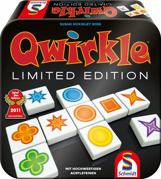 Schmidt Spiele Qwirkle édition limitée (Français, Allemand, Italien)