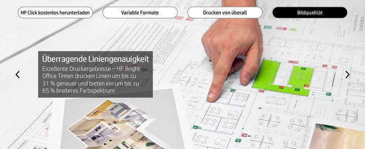 Produktbild HP Designjet Studio Steel 5HB14C#B19 (Thermodirekt, Farbe)
