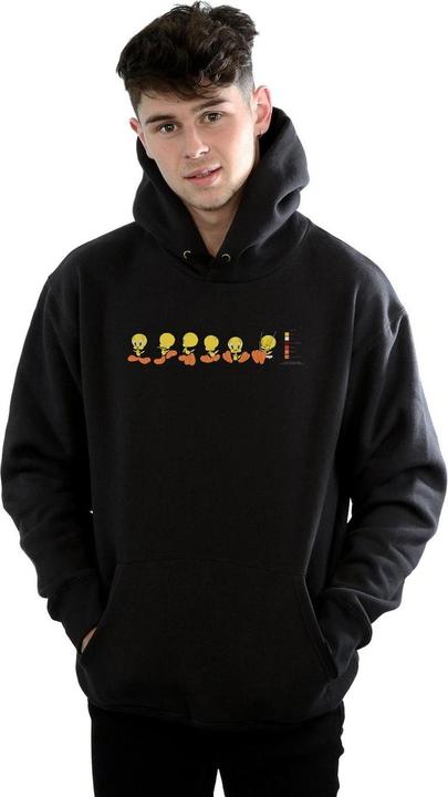 Immagine prodotto Looney Tunes Tweety Pie Colour Code Felpa con Cappuccio Uomo (L)