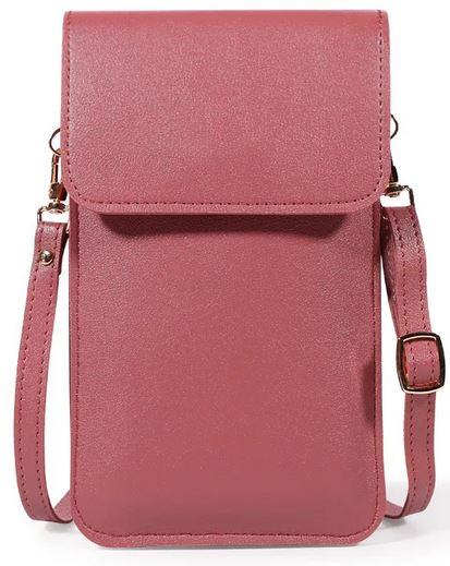 Produktbild PhoneLook Elegante Schultertasche für Smartphone und mit Sichtfenster Altes