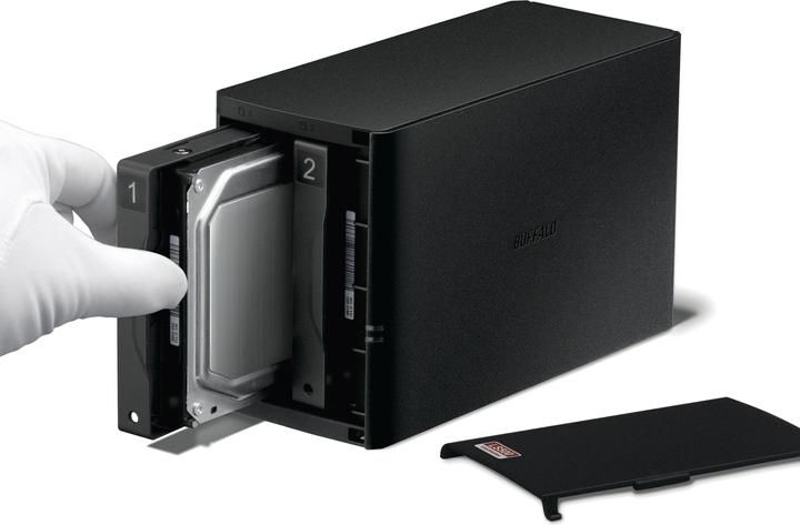 Actual product image Buffalo Linkstation 520de Enclosure