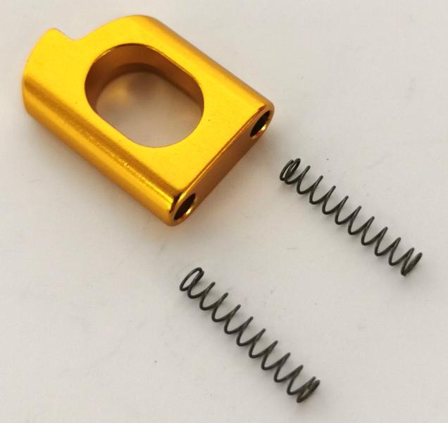 Actual product image Cane Creek Release Button Kit, Thudbuster G4 LT, gold (0 mm)