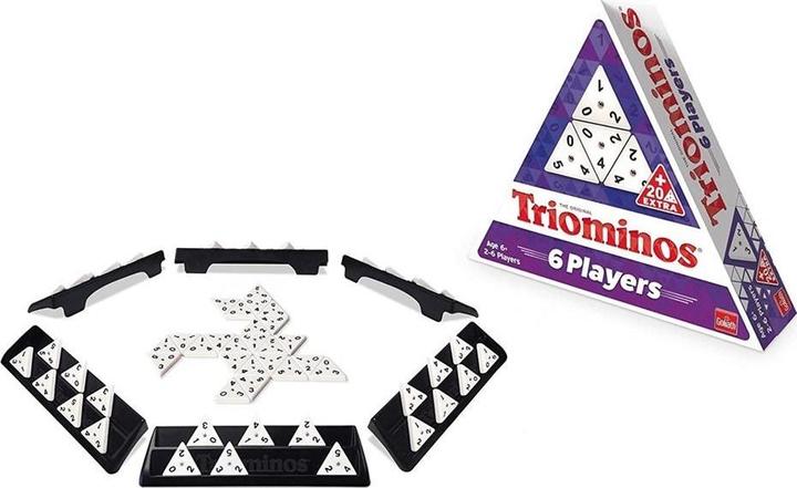 Productafbeelding Goliath Toys Triominos 6 spelers (Duits, Frans, Italiaans, Engels)