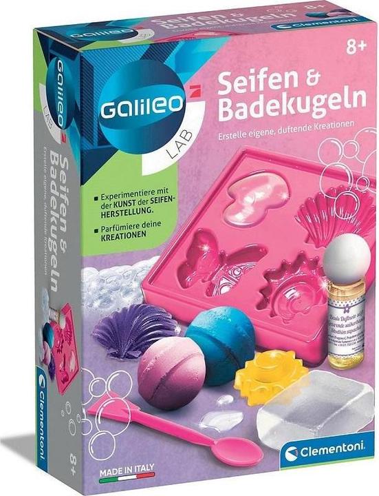 Produktbild Clementoni Seifen und sprudelnde Bomben