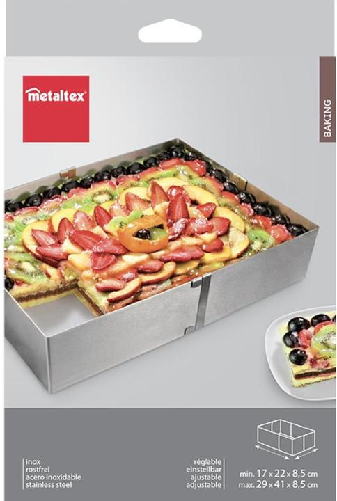 Immagine prodotto Metaltex 257716010 Cornice rettangolare per torte