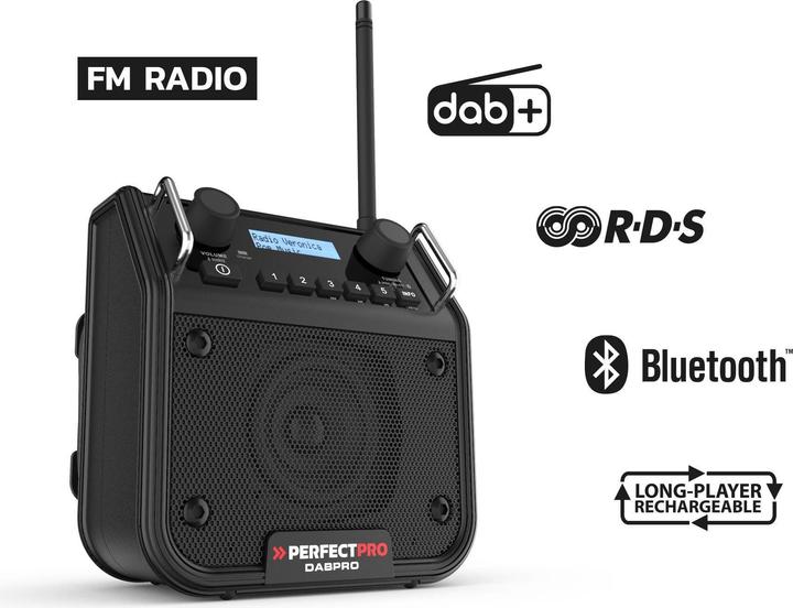 Immagine prodotto PerfectPro Dabpro (FM, DAB, Bluetooth)
