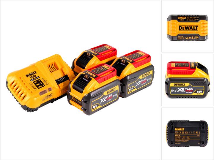 Immagine prodotto DeWalt Set di avviamento batteria 54V XR FlexVolt (54 V)