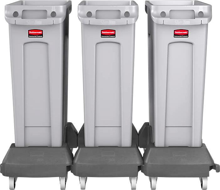 Actual product image Rubbermaid Plastic recyclable material collector (87 l)