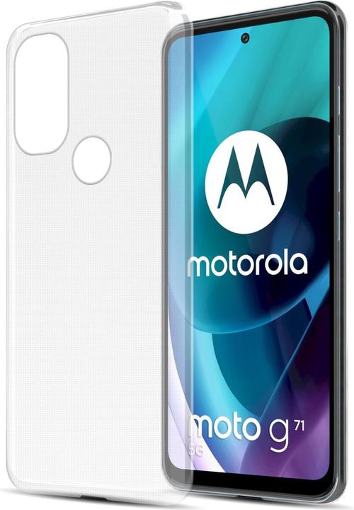 Actual product image Cadorabo TPU Ultra Slim AIR cover (Motorola Moto G71 5G)