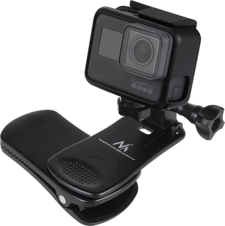 Produktbild Maclean MC-820 MC-820 Universalclip, Befestigung für GoPro-Kameras, Xiaomi, Ekken, SJCam (GoPro)