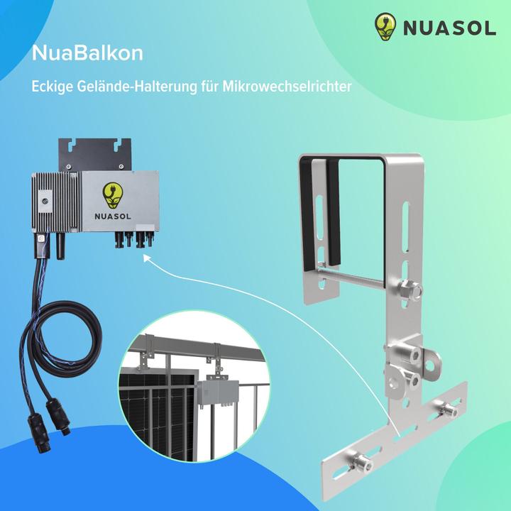 Image du produit Nuasol Support de balustrade pour balcon