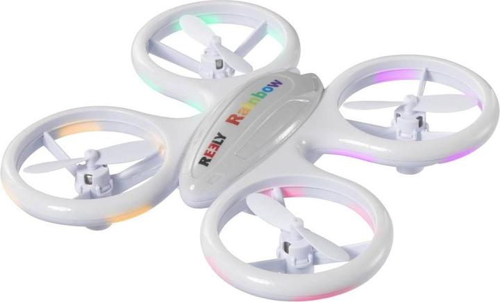 Reely RAINBOW Quadrocopter RtF Einsteiger (Kinder Drohne) (5 min, 48 g)