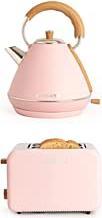 Actual product image Create Toaster and kettle pink