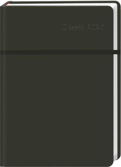 Produktbild Diario Wochen-Kalenderbuch A6, schwarz 2026 (A6, Deutsch)