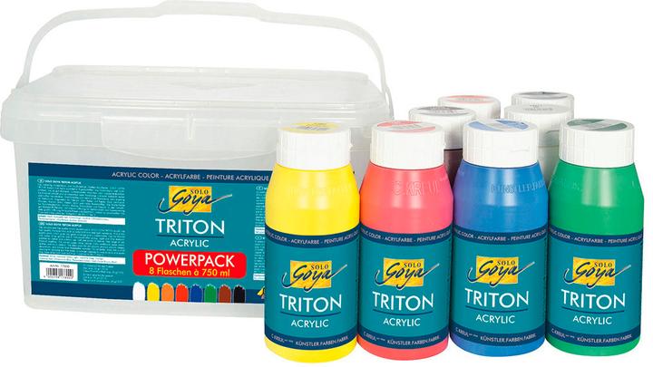 Produktbild Kreul Acrylfarbe SOLO Goya TRITON, Power Pack (Multi, 750 ml)