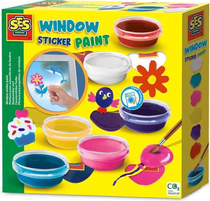 Actual product image Ses Window sticker color