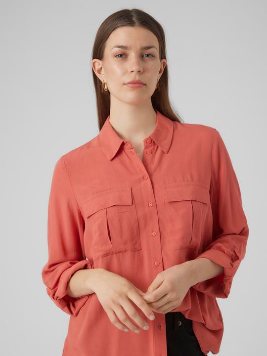 Image du produit Vero Moda VMVILMA L/S FOLD UP SHIRT WVN EXC Chemise (XS)
