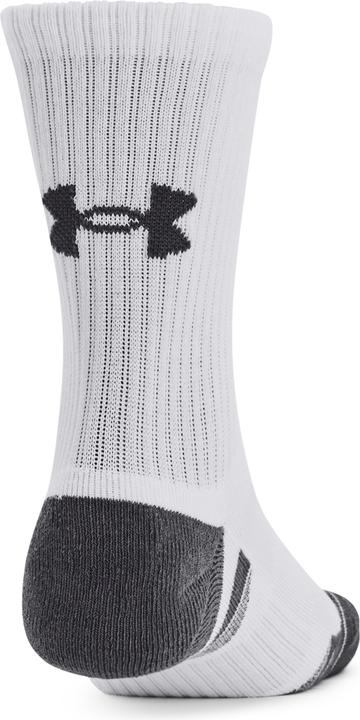 Actual product image Christina Aguilera Under Armour Performance Cotton Mid-Crew Socks White (3x) (36, 42)