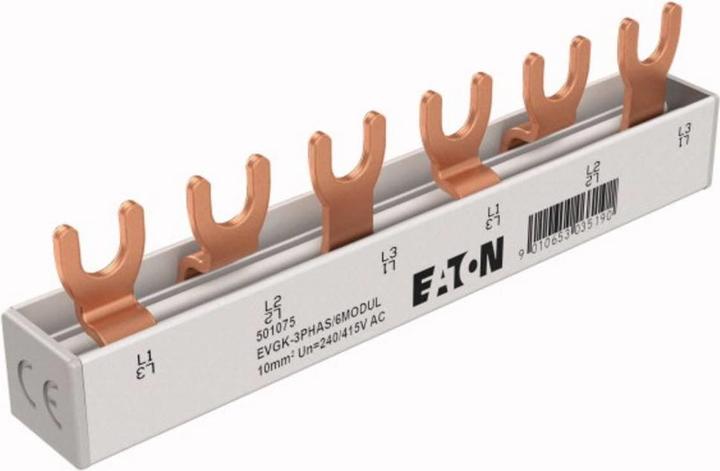 Produktbild Eaton Gabelverschienung 3-phasig EVGK-3PHAS/6MODUL