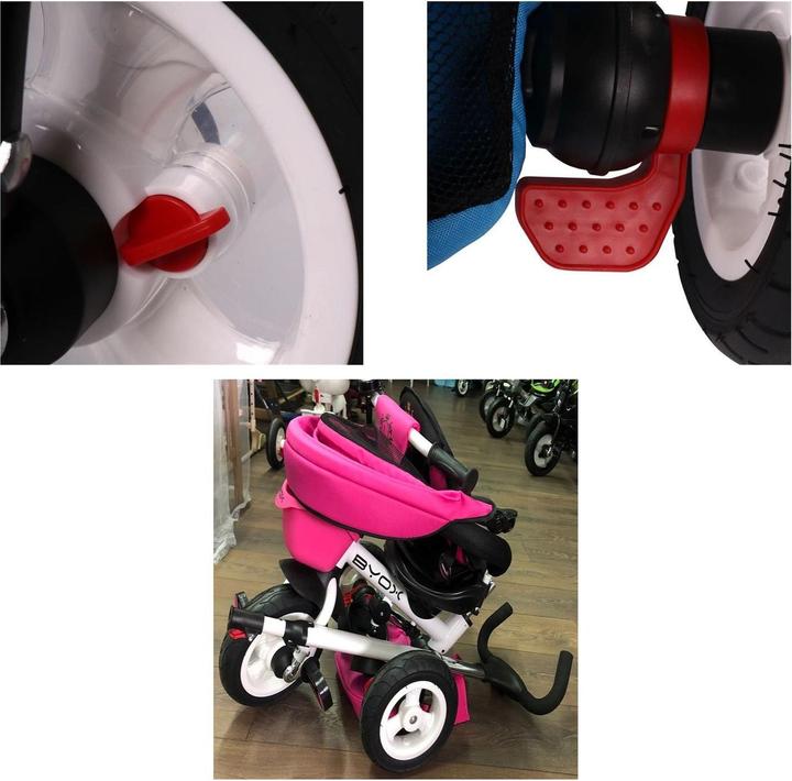 Actual product image Byox Tricycle Flexy Lux 3 in 1 tricycle