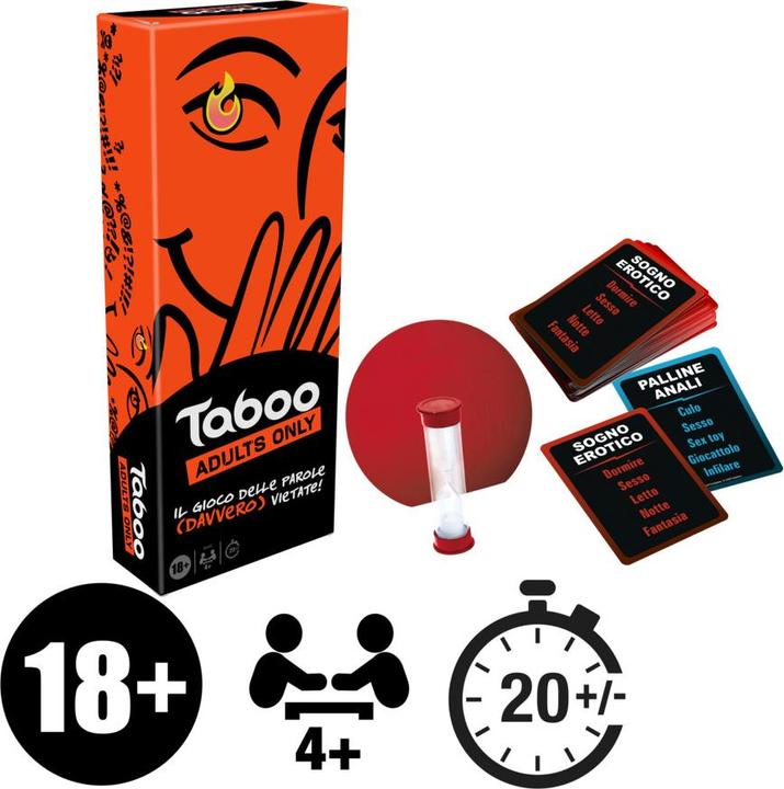 Actual product image Hasbro Taboo Adults Only