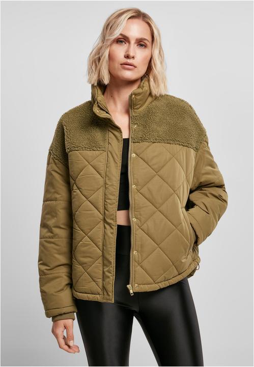 Actual product image Urban Classics Ladies Oversized Diamond Quilt Puffer Jacket (5XL)
