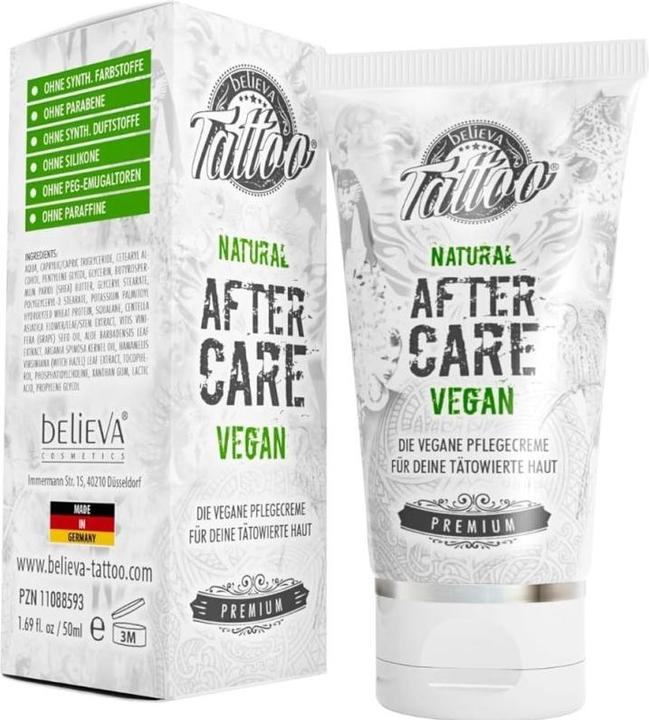 Image du produit Believa Tattoo Care Après-Soins (50ml) (50 ml, Crème)