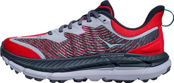 Actual product image Hoka Mafate Speed 4 Laufschuhe Cerise / Stormy Skies Damen (38.5, 39)