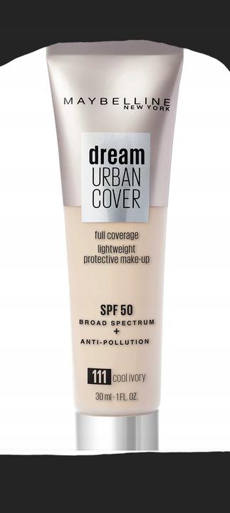 Immagine prodotto Maybelline New York Dream Urban Cover Foundation 111 Cool Ivory Spf50 30ml (111 Avorio fresco)