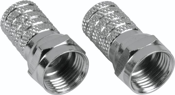 Produktbild Hama F-Stecker, 5,8 mm, 2 Stück