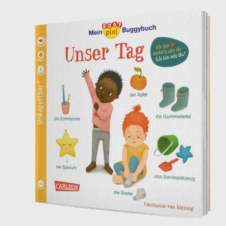 Produktbild Baby Pixi (unkaputtbar) 146: Mein Baby-Pixi-Buggybuch: Unser Tag (Deutsch)