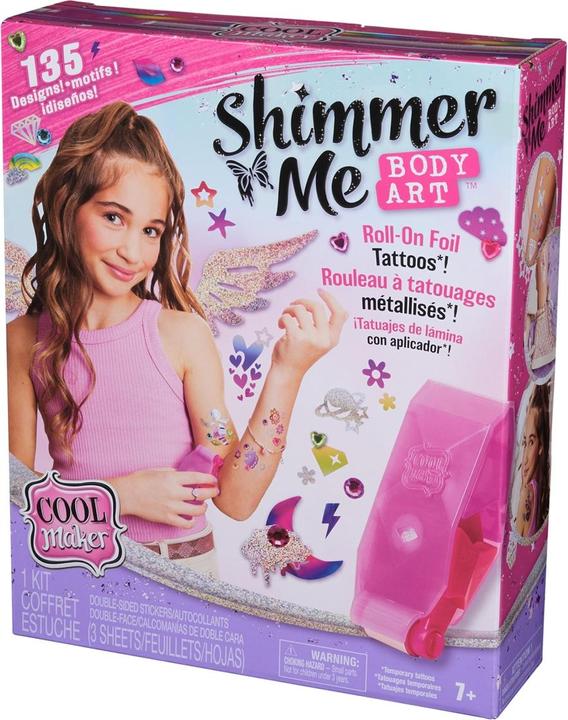 Immagine prodotto Spin Master CLM Shimmer Me Tattoo Studio