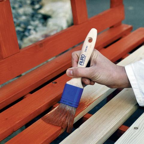 Image du produit AURO Glacis pour bois Aqua (Gris, 0.75 l)