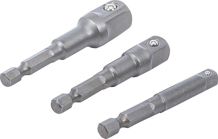 BGS Kit d'adaptateurs (6,3 mm, 10 mm, 12,5 mm)